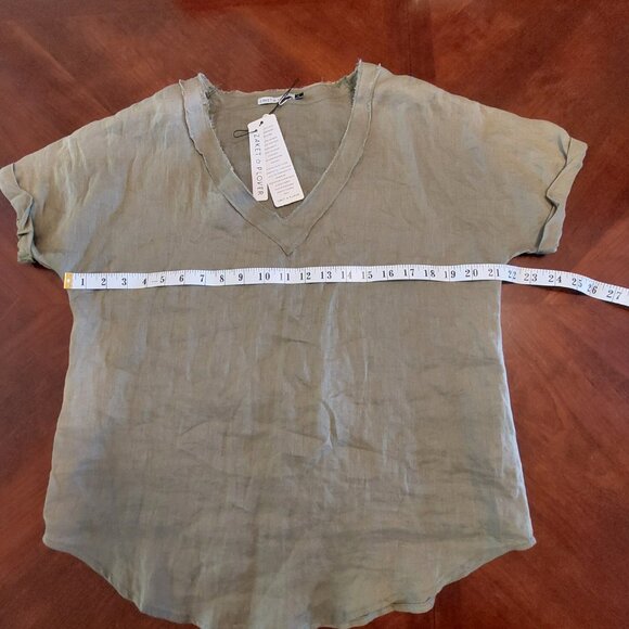 NWT Zaket & Plover 100% Linen Shirt - Picture 11 of 13